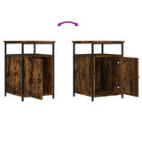 Bedside Cabinet 40X42X60 Cm Engineered Wood
