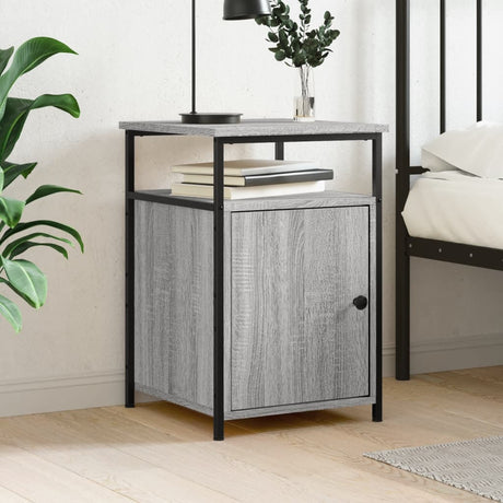 Bedside Cabinet 40X42X60 Cm Engineered Wood