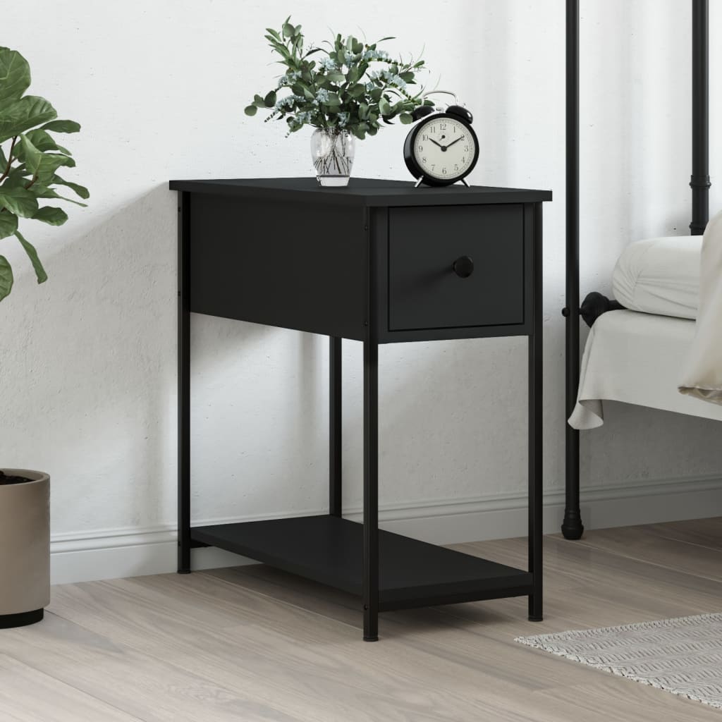 Bedside Cabinet 30X60X60 Cm Engineered Wood