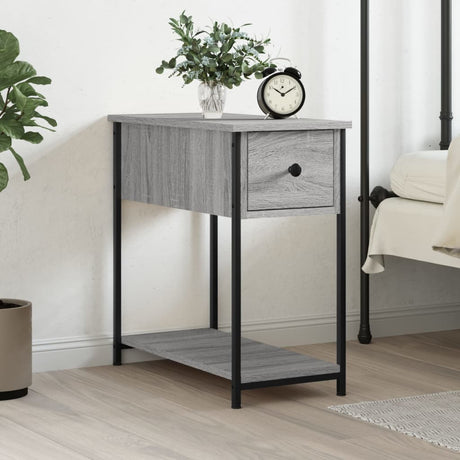 Bedside Cabinet 30X60X60 Cm Engineered Wood