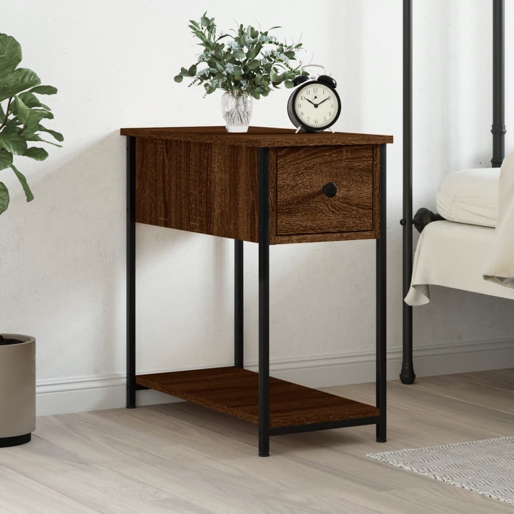 Bedside Cabinet 30X60X60 Cm Engineered Wood