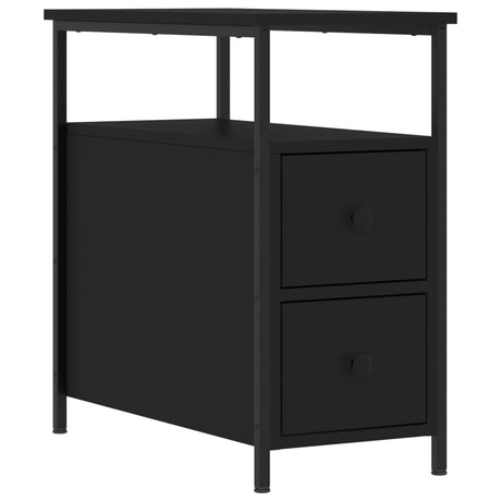 Bedside Cabinet 30X60X60 Cm Engineered Wood