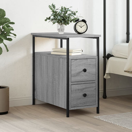 Bedside Cabinet 30X60X60 Cm Engineered Wood