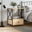 Bedside Table 50X41X65 Cm Engineered Wood