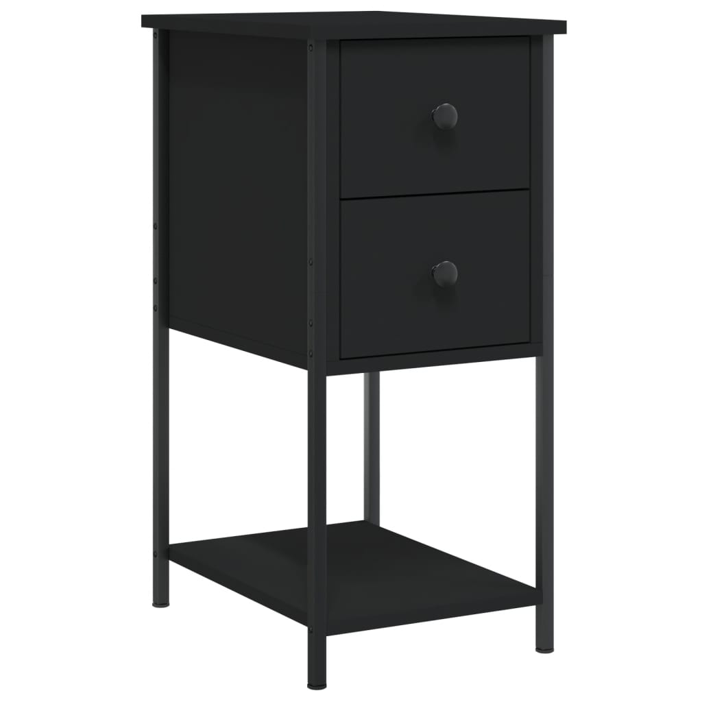 Bedside Cabinet 32X42X70 Cm Engineered Wood