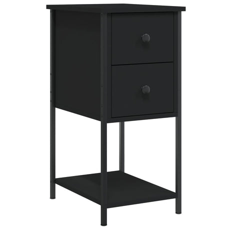 Bedside Cabinet 32X42X70 Cm Engineered Wood