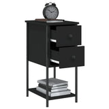Bedside Cabinet 32X42X70 Cm Engineered Wood