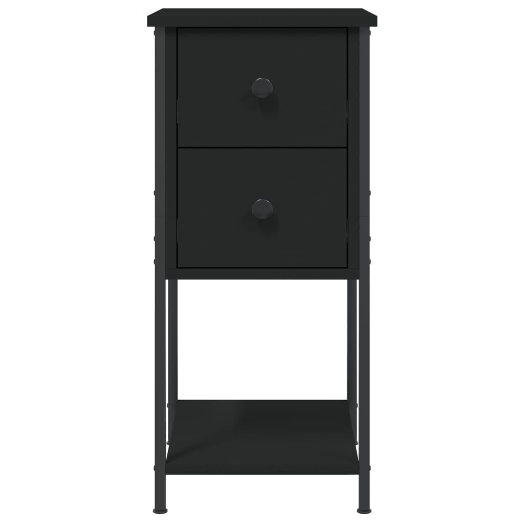 Bedside Cabinet 32X42X70 Cm Engineered Wood