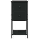 Bedside Cabinet 32X42X70 Cm Engineered Wood