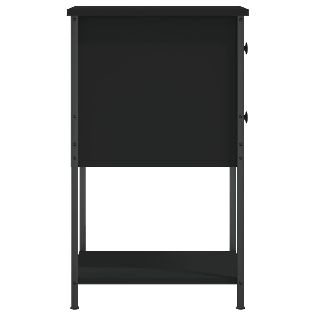 Bedside Cabinet 32X42X70 Cm Engineered Wood
