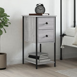 Bedside Cabinet 32X42X70 Cm Engineered Wood