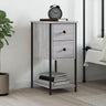 Bedside Cabinet 32X42X70 Cm Engineered Wood