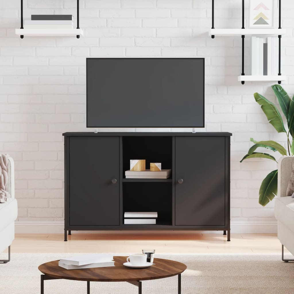Tv Cabinet 100X35X65 Cm Engineered Wood
