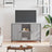Tv Cabinet 100X35X65 Cm Engineered Wood