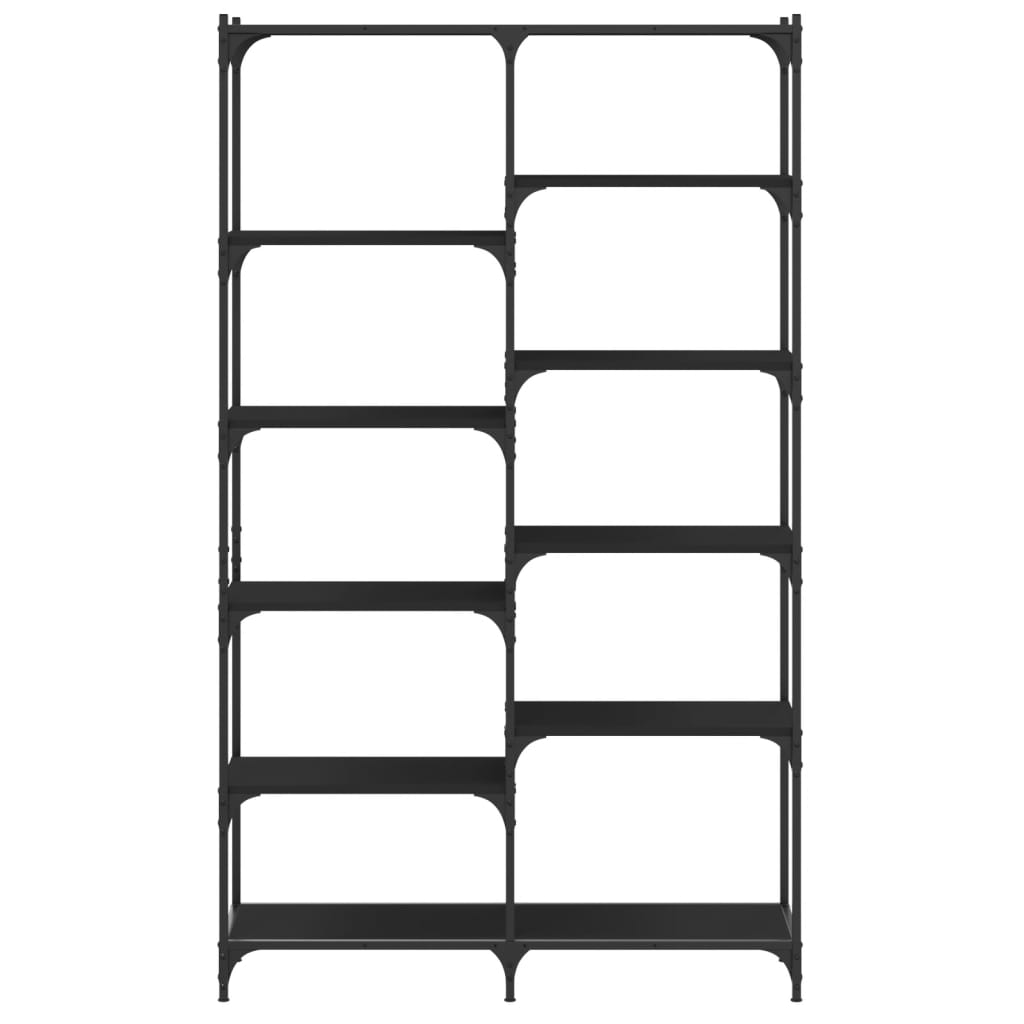 Bookshelf 100X32X170 Cm Engineered Wood And Iron