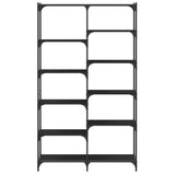 Bookshelf 100X32X170 Cm Engineered Wood And Iron