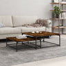 Nesting Coffee Tables 2 Pcs Engineered Wood