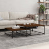 Nesting Coffee Tables 2 Pcs Engineered Wood