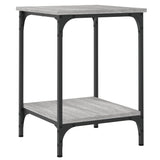 Coffee Table Grey Sonoma 40x40x55 cm Engineered Wood