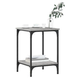 Coffee Table Grey Sonoma 40x40x55 cm Engineered Wood