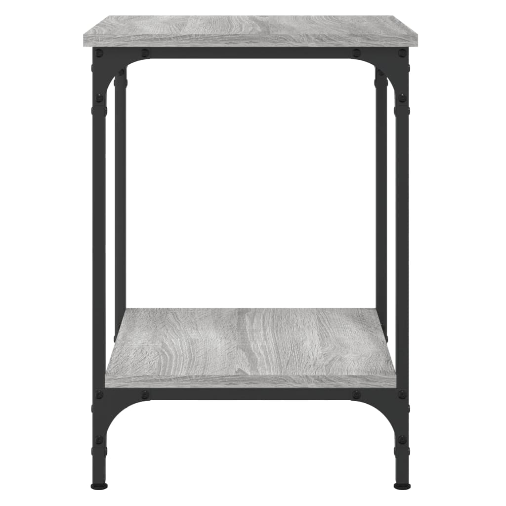 Coffee Table Grey Sonoma 40x40x55 cm Engineered Wood