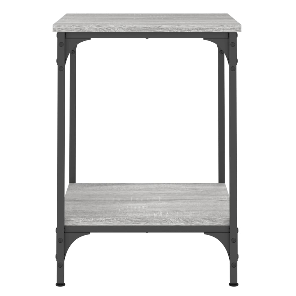 Coffee Table Grey Sonoma 40x40x55 cm Engineered Wood