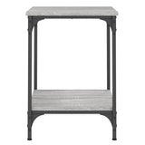 Coffee Table Grey Sonoma 40x40x55 cm Engineered Wood