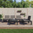 6 Piece Garden Lounge Set With Cushions Pp