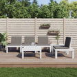 6 Piece Garden Lounge Set With Cushions Pp