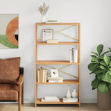 6-Tier Shelf 40X30X Solid Wood Oak