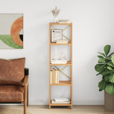 6-Tier Shelf 40X30X Solid Wood Oak