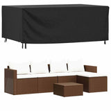 Garden Furniture Cover Black 240x140x90 cm Waterproof 420D