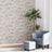 Wallpaper 3D Stone Look Grey And 10X0.53 M Non-Woven