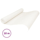 Wallpaper 3D Solid Colour Cream 10X0.53 M Non-Woven