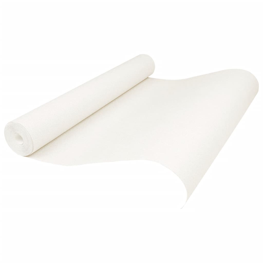 Wallpaper 3D Solid Colour Cream 10X0.53 M Non-Woven