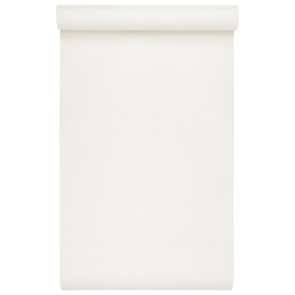 Wallpaper 3D Solid Colour Cream 10X0.53 M Non-Woven