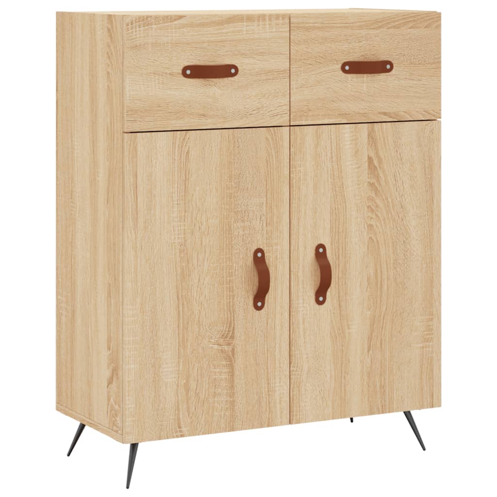 Sideboard Sonoma Oak 69.5x34x90 cm Engineered Wood