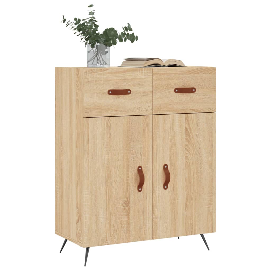 Sideboard Sonoma Oak 69.5x34x90 cm Engineered Wood