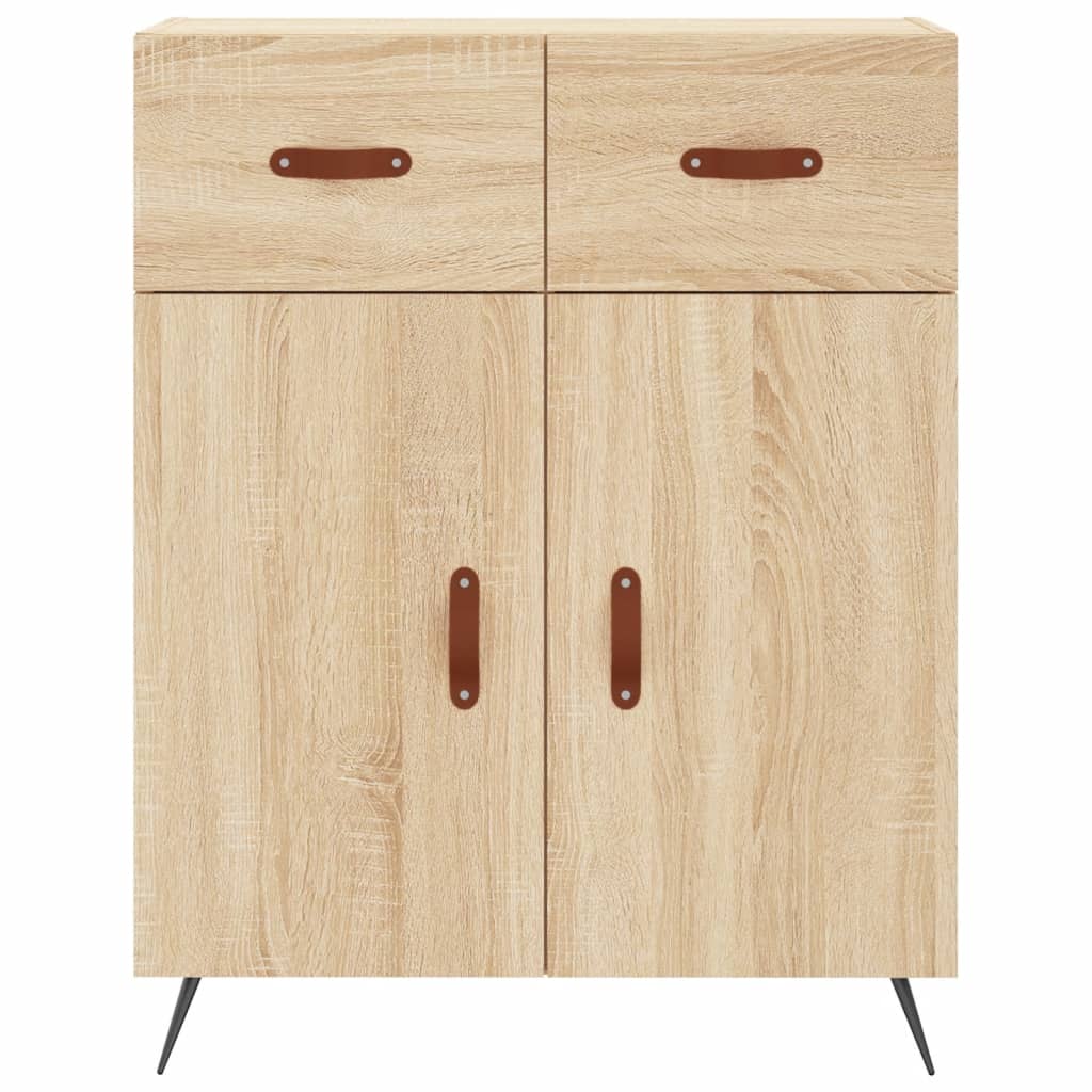 Sideboard Sonoma Oak 69.5x34x90 cm Engineered Wood