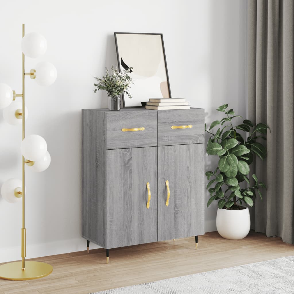 Sideboard 69.5X34X90 Cm Engineered Wood