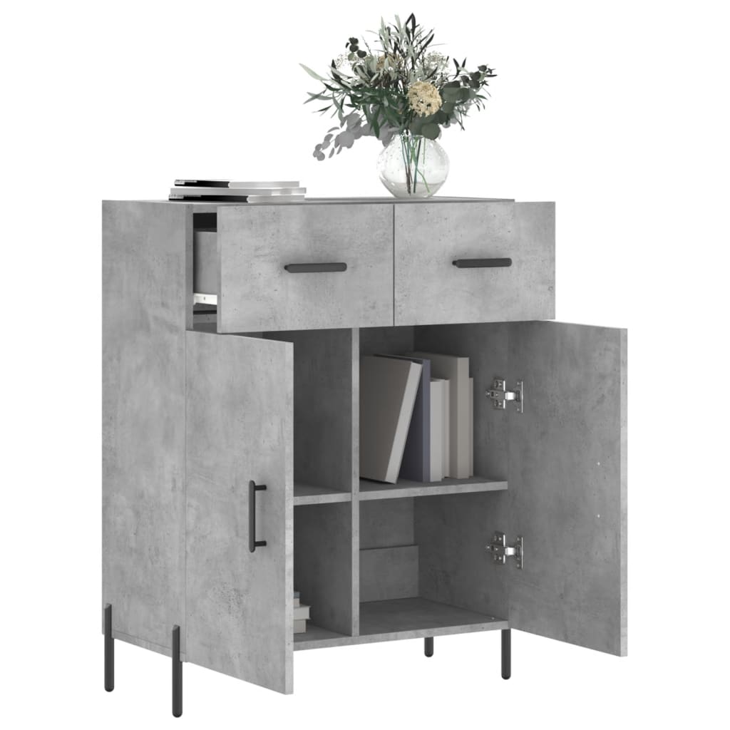 Sideboard 69.5X34X90 Cm Engineered Wood