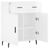 Sideboard 69.5X34X90 Cm Engineered Wood