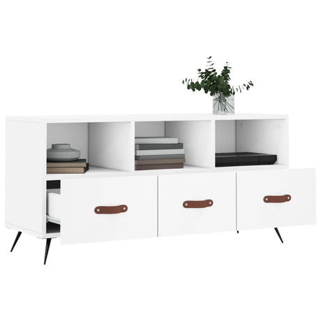 Tv Cabinet 102X36X50 Cm Engineered Wood