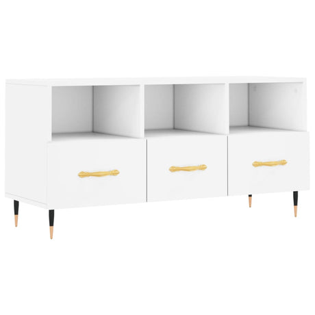 Tv Cabinet 102X36X50 Cm Engineered Wood