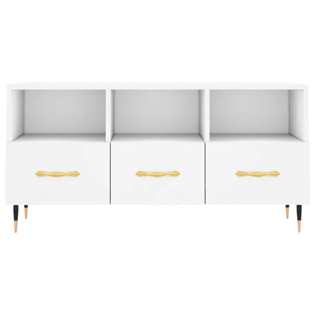 Tv Cabinet 102X36X50 Cm Engineered Wood