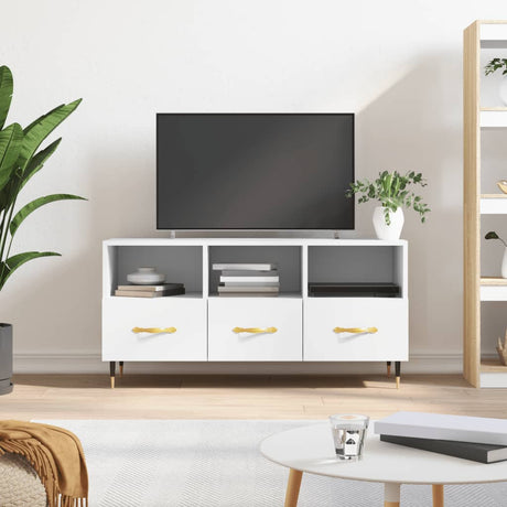 Tv Cabinet 102X36X50 Cm Engineered Wood