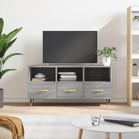 Tv Cabinet 102X36X50 Cm Engineered Wood
