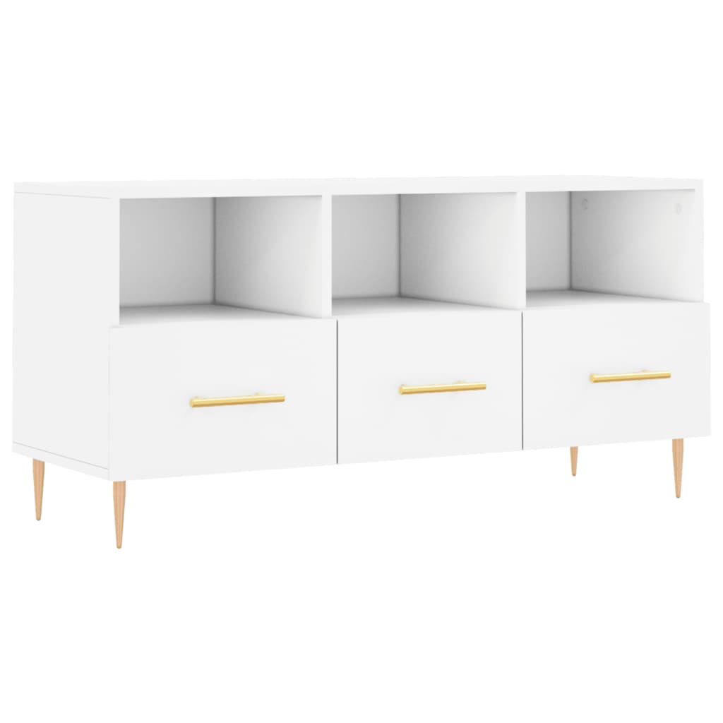 Tv Cabinet 102X36X50 Cm Engineered Wood