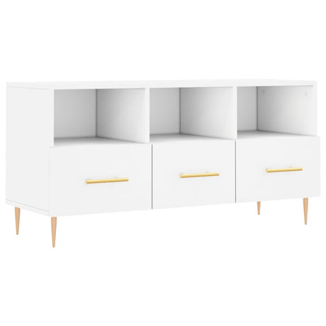 Tv Cabinet 102X36X50 Cm Engineered Wood
