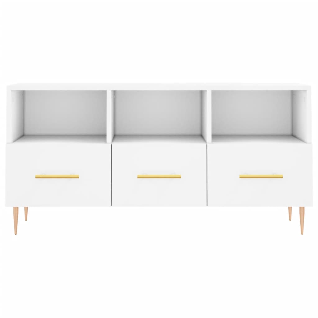 Tv Cabinet 102X36X50 Cm Engineered Wood